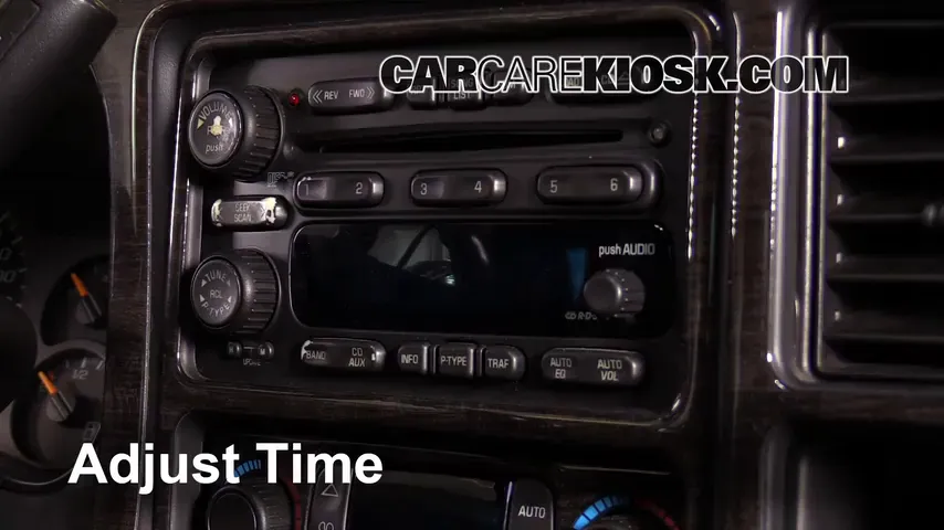 2004 GMC Yukon SLT 5.3L V8 Clock